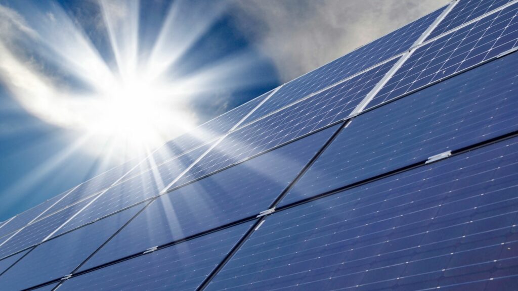 opslag van energie zonnepanelen